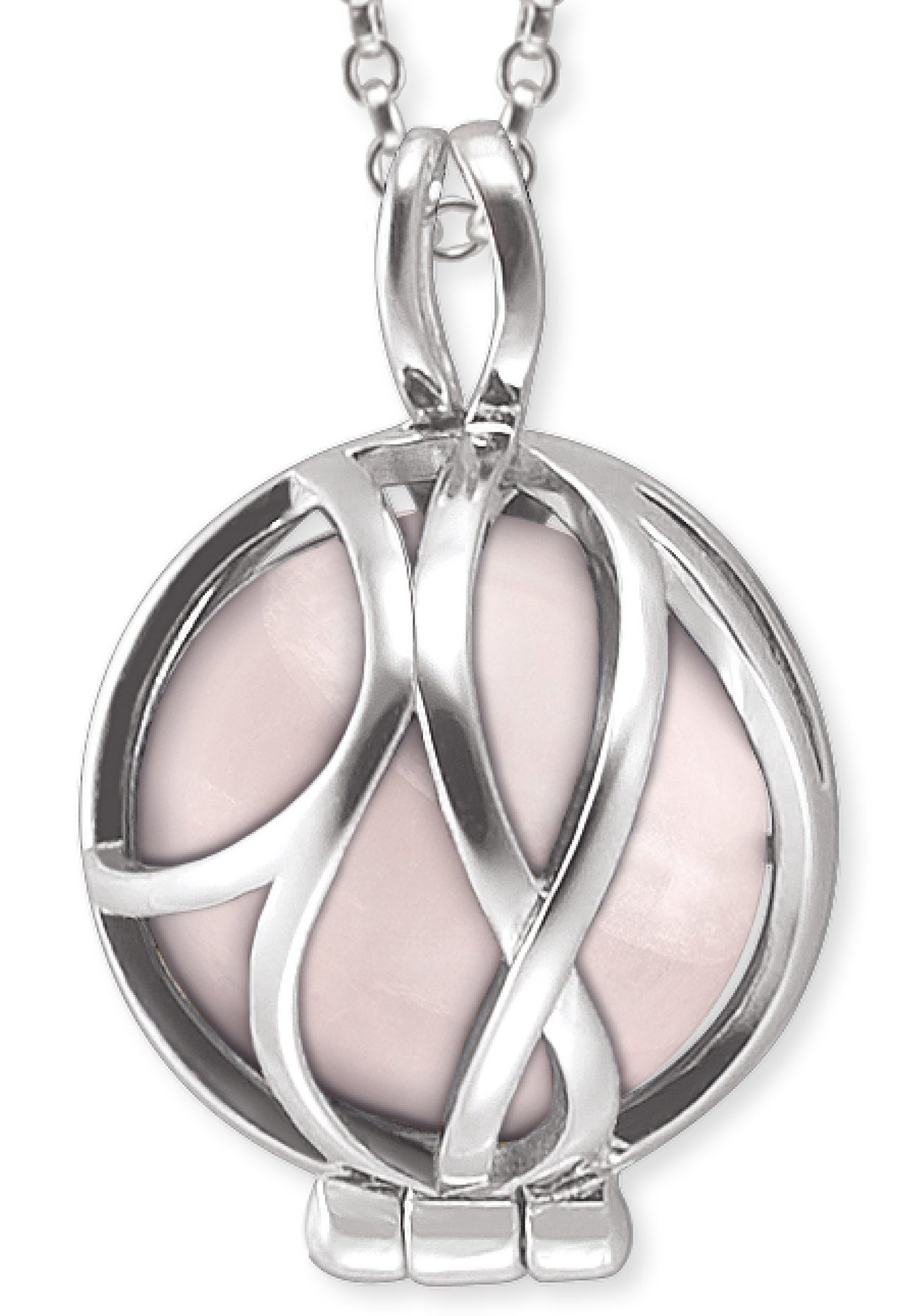 Engelsrufer Kette mit Anhänger Powerful Stone Paradise Rosenquarz (Set, ink günstig online kaufen