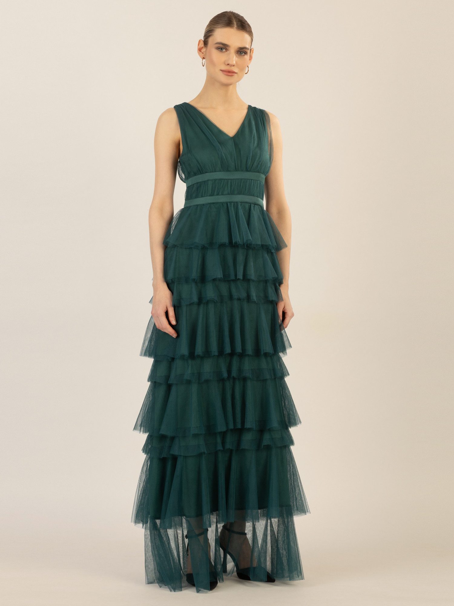 Apart Abendkleid aus Jersey mit Mesh günstig online kaufen