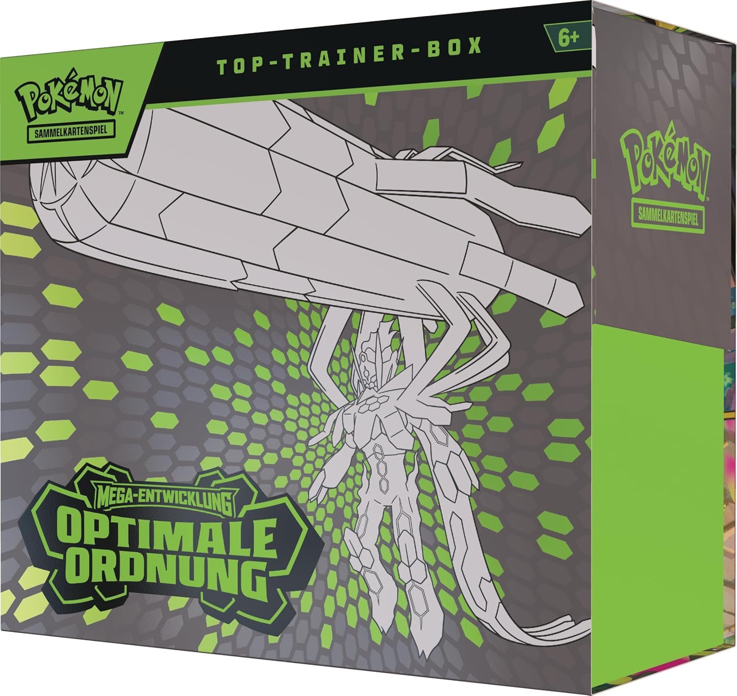 The Pokémon Company Sammelkarte Pokemon Top-Trainer-Box Mega-Entwicklung Optimale Ordnung