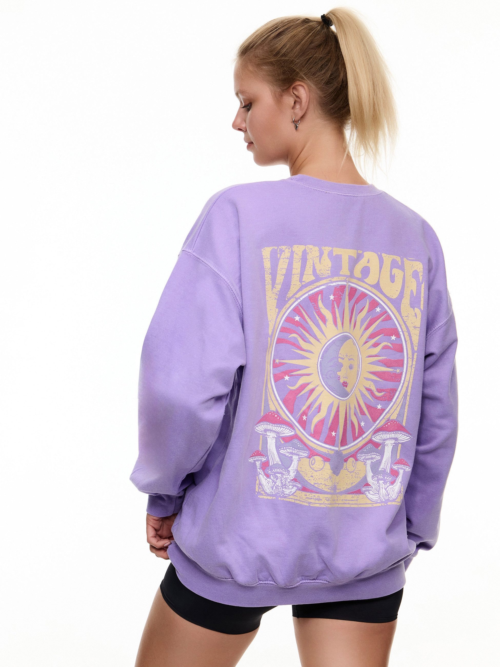 Worldclassca Sweatshirt Worldclassca Oversized Sweatshirt VINTAGE günstig online kaufen