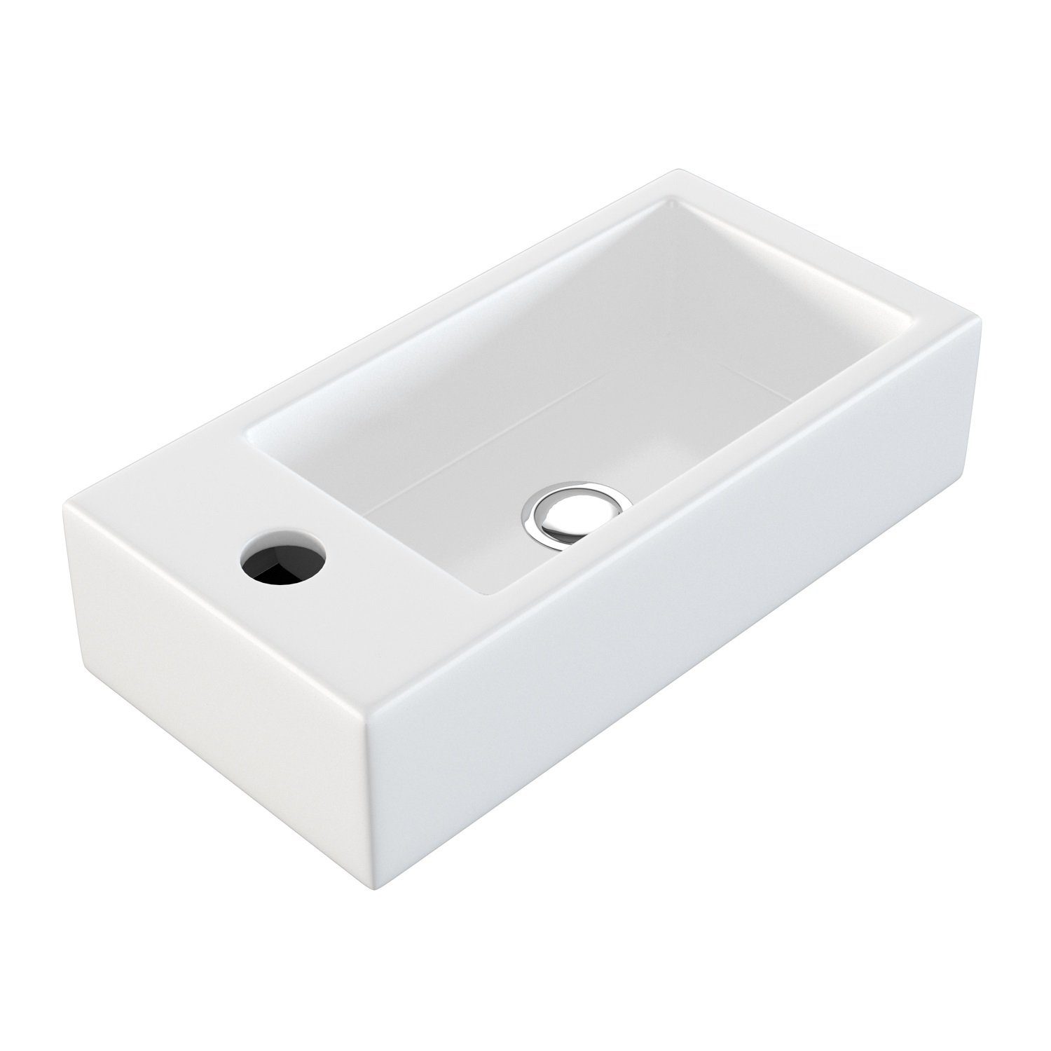 NEG Waschbecken NEG Hänge-Waschbecken Uno41H extra klein mit Monta (41H), M günstig online kaufen