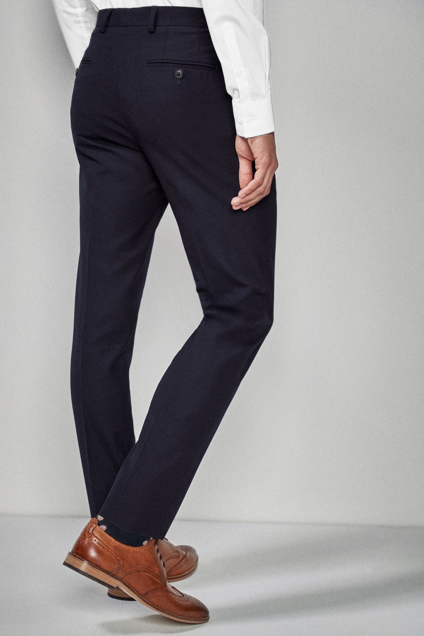 Next Anzughose Anzug: Blue (1-tlg) Navy Skinny-Fit-Hose