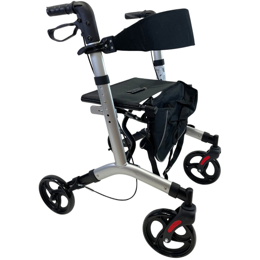 Rollator, leicht, mit Tasche, verstellbare Höhe, klappbar