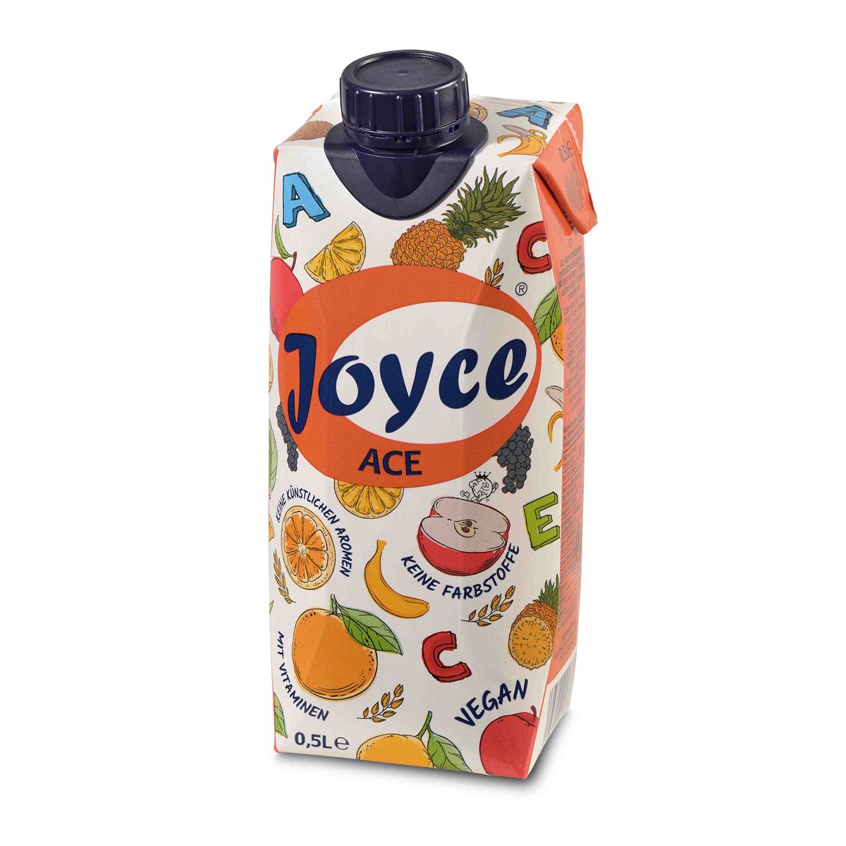 Joyce Saft, Joyce ACE Drink Mehrfruchtgetränk Banane Ananas Apfel Traube 500ml