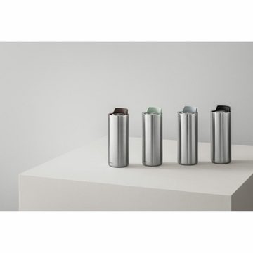 Eva Solo Thermobecher Urban To Go Cup Recycled Marble Grey, 350 ml, Edelstahl, Kunststoff