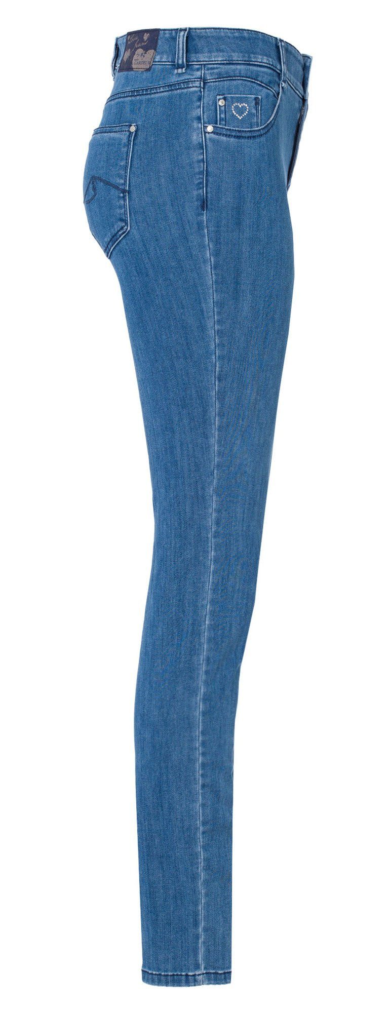 GARDEUR ZURI blue Stretch-Jeans GARDEUR ATELIER ZURI-061854-0165 mid Atelier