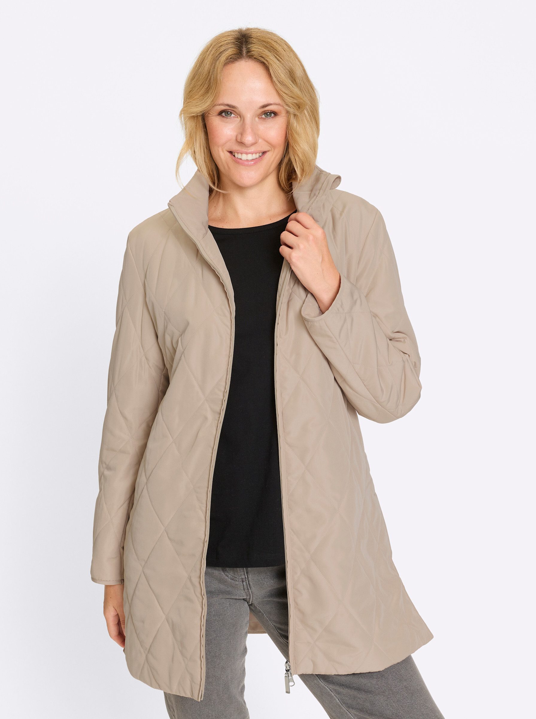 Sieh an! Allwetterjacke Longjacke Langarm günstig online kaufen