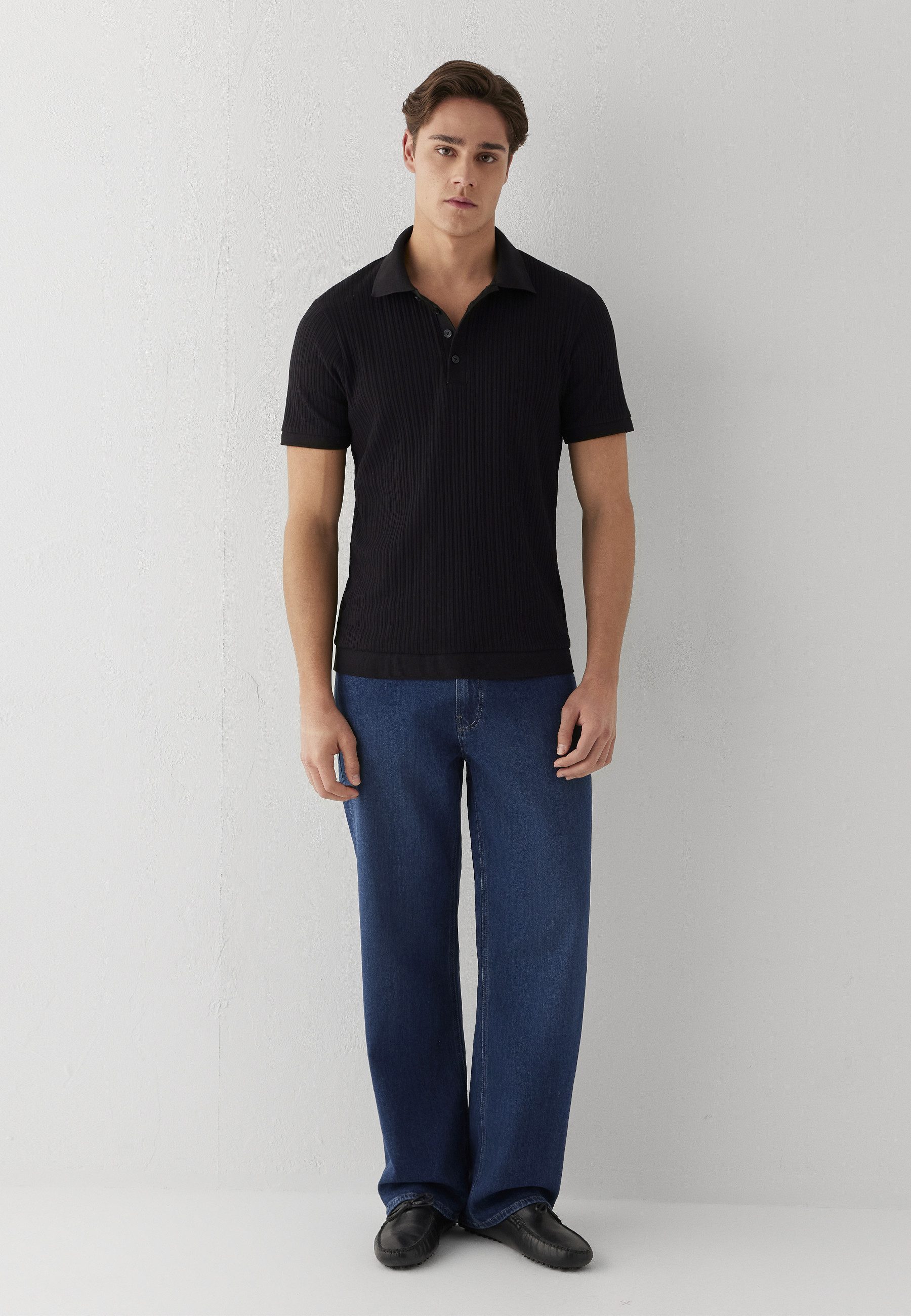 Mavi Poloshirt POLO TEE Premium Poloshirt mit Struktur