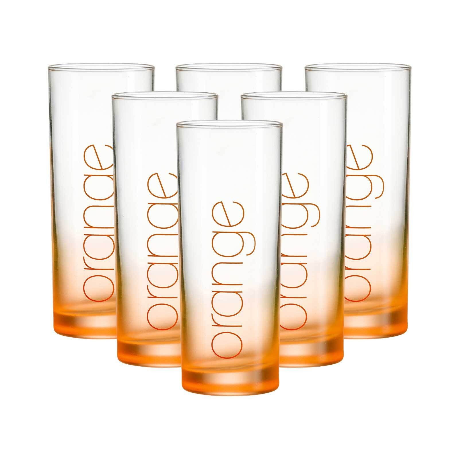 Ritzenhoff & Breker Glas Favo Trinkgläser 360 ml 6er Set, 6-tlg., Glas