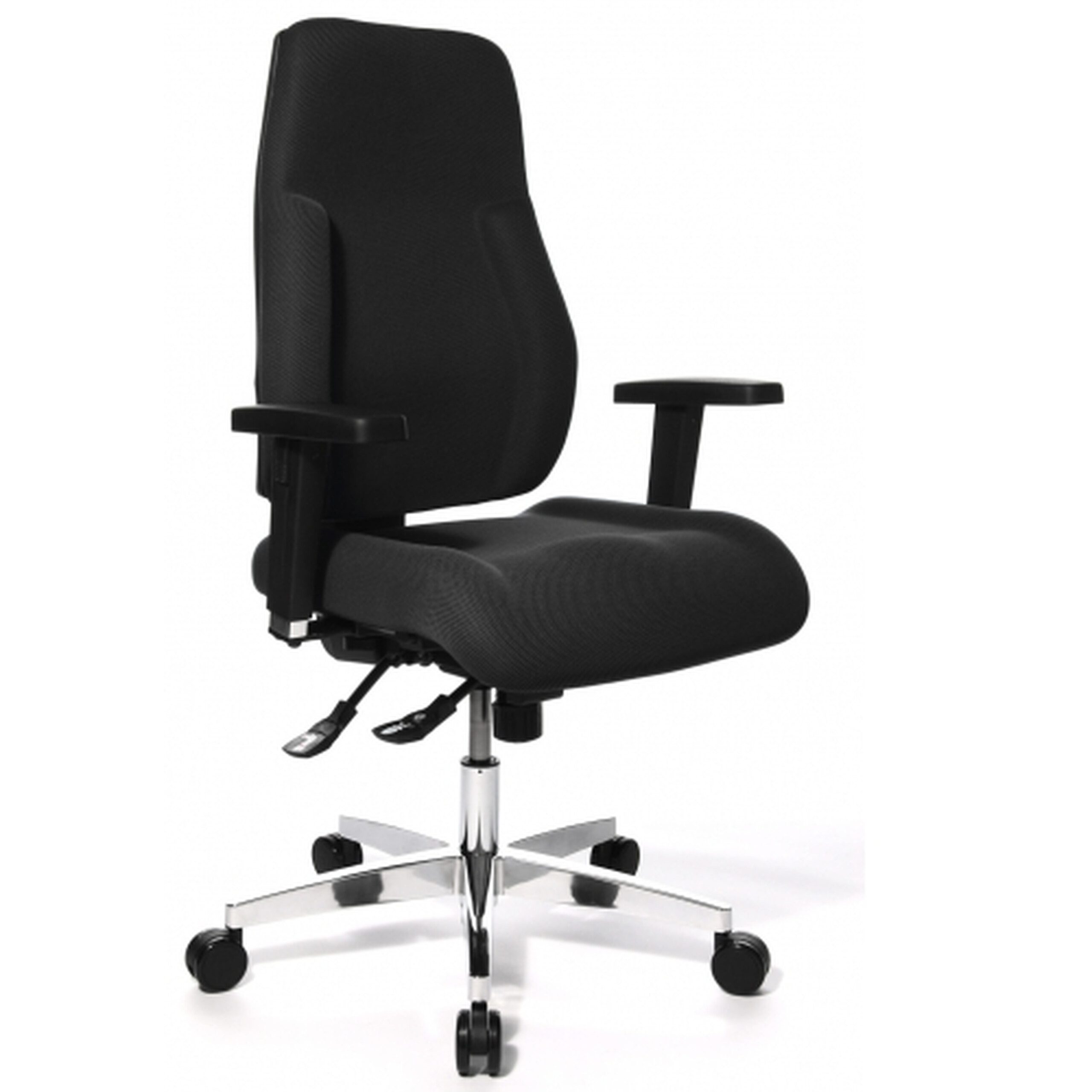 TOPSTAR Drehstuhl Profi Bürostuhl P91 Al.g3 Stoff (1 St), Ergonomischer Chefsessel, Schreibtischstuhl höhenverstellbar