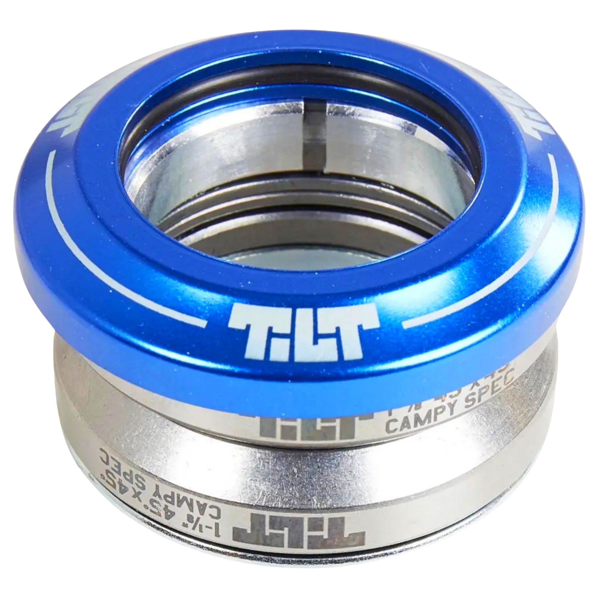 Tilt Fahrradlenker Tilt Stunt-Scooter / BMX Full integrated Headset 1 1/8" Blau