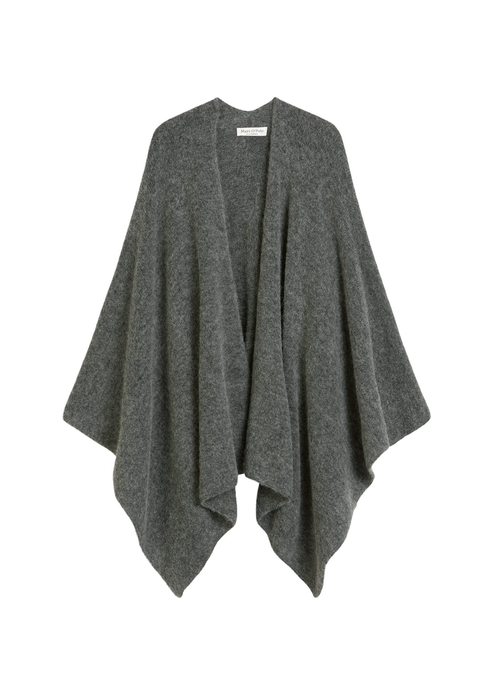 Marc O'Polo Cape aus Schurwolle-Alpakawolle-Mix