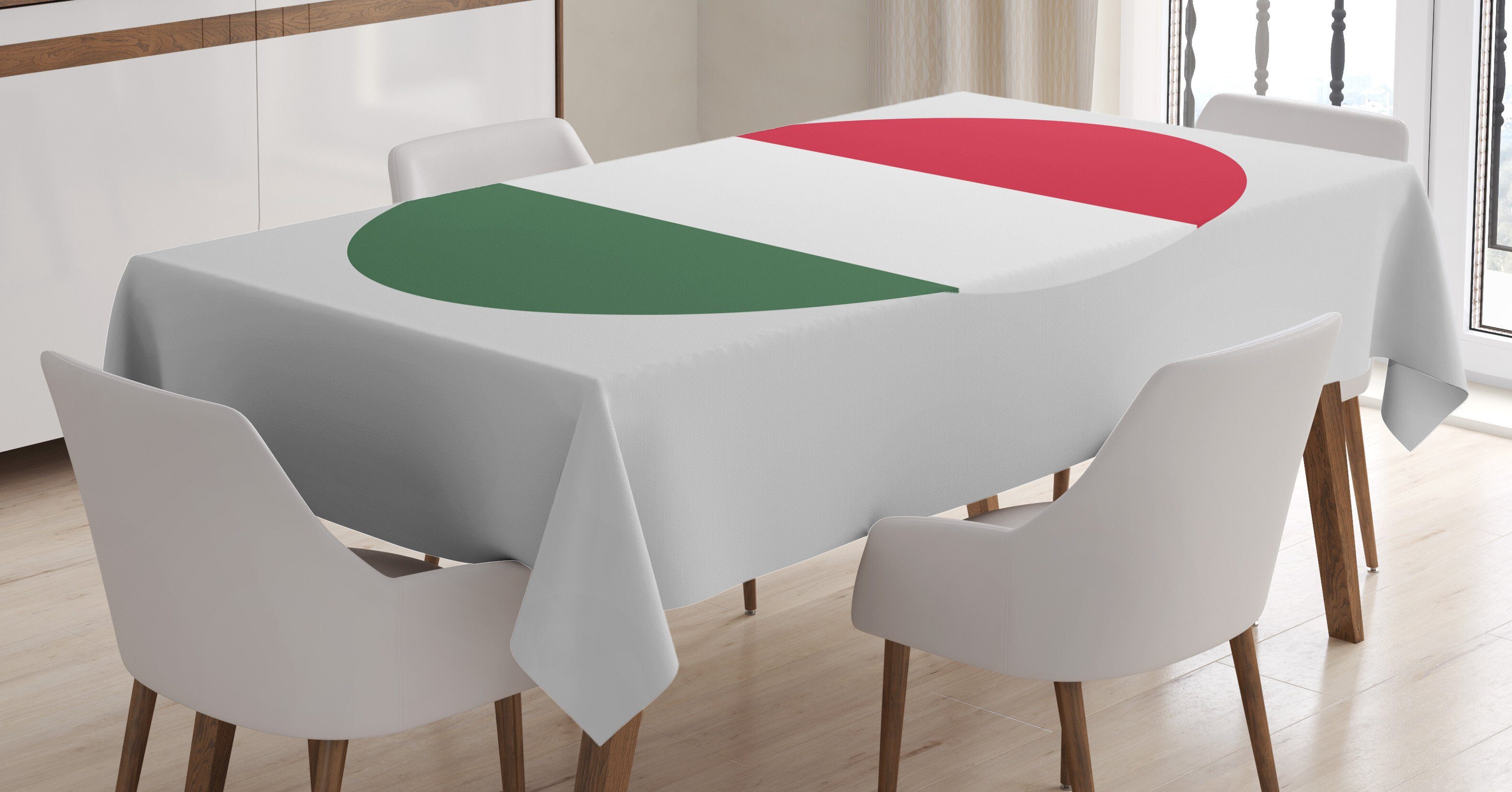 Abakuhaus Tischdecke Farbfest Runde Ungarn Ungarische Für Farben, Außen Waschbar Flagge Bereich Klare Symbol geeignet den
