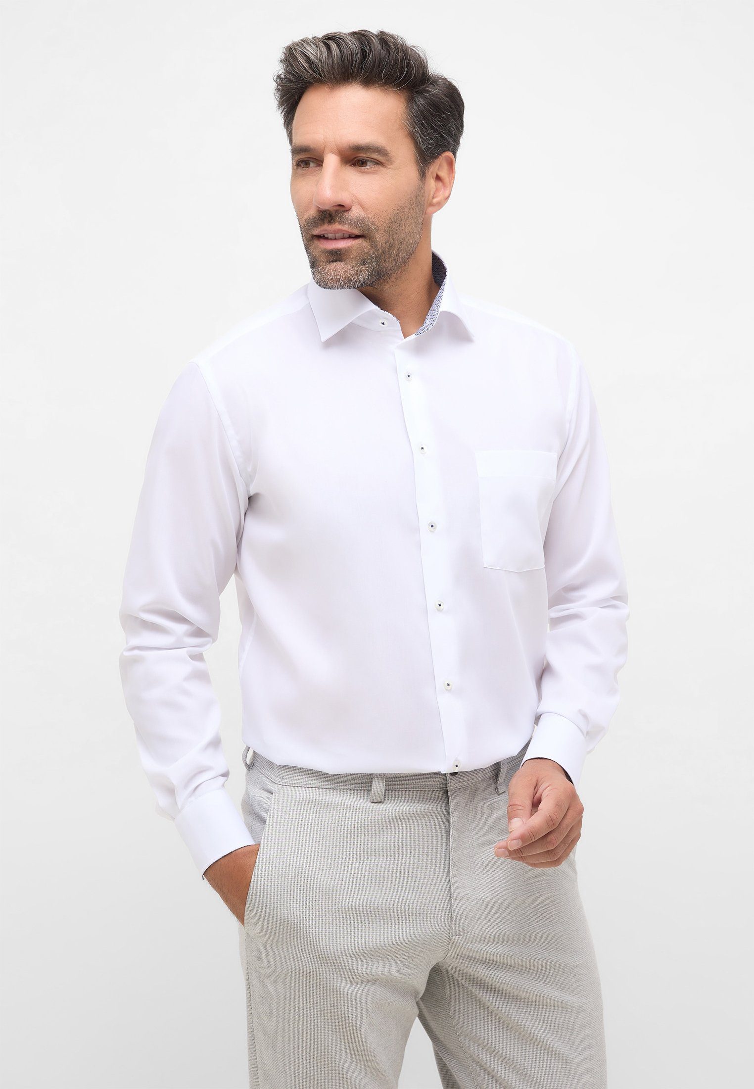 Eterna Langarmhemd MODERN FIT NON IRON günstig online kaufen