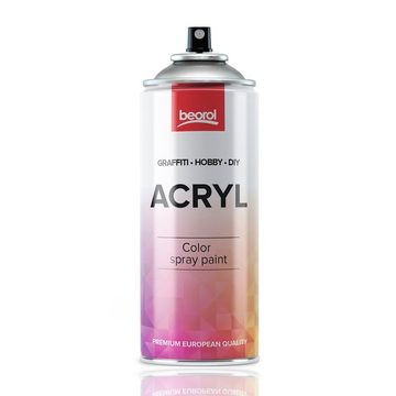 BigDean Sprühlack 400ml Sprühfarbe Verkehrsrot - Spraydose Acryllack DIY Lack Spray