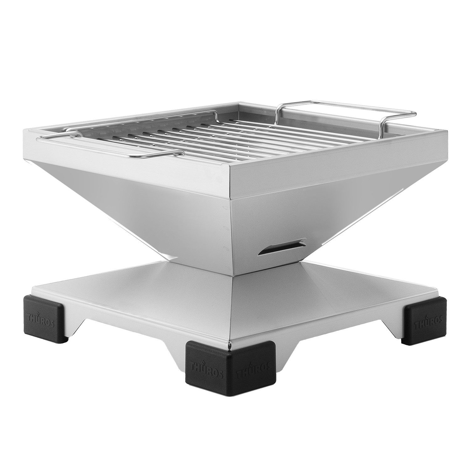 Thüros Tischgrill Thüros T1 Holzkohle-Tischgrill Grillfläche 30 x 30 cm
