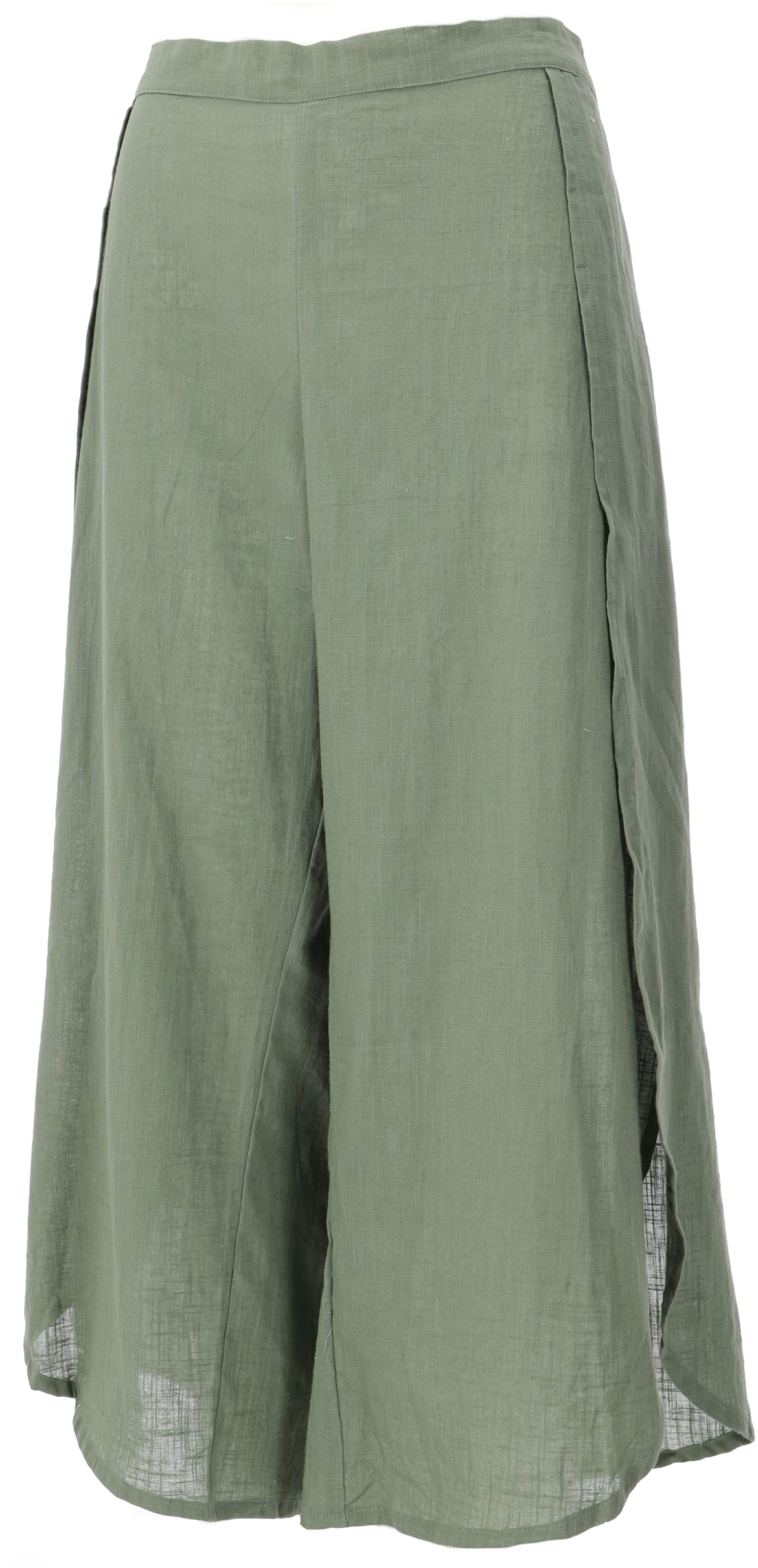 Relaxhose Palazzohose, Boho Hosenrock, offene Sommerhose..