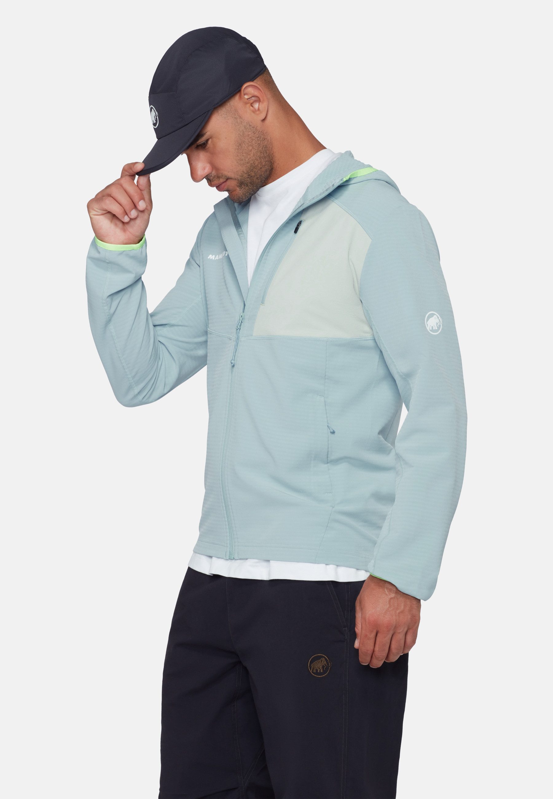 Mammut Fleecejacke Madris Light ML Hooded Jacket Men – Bild 4 von 5