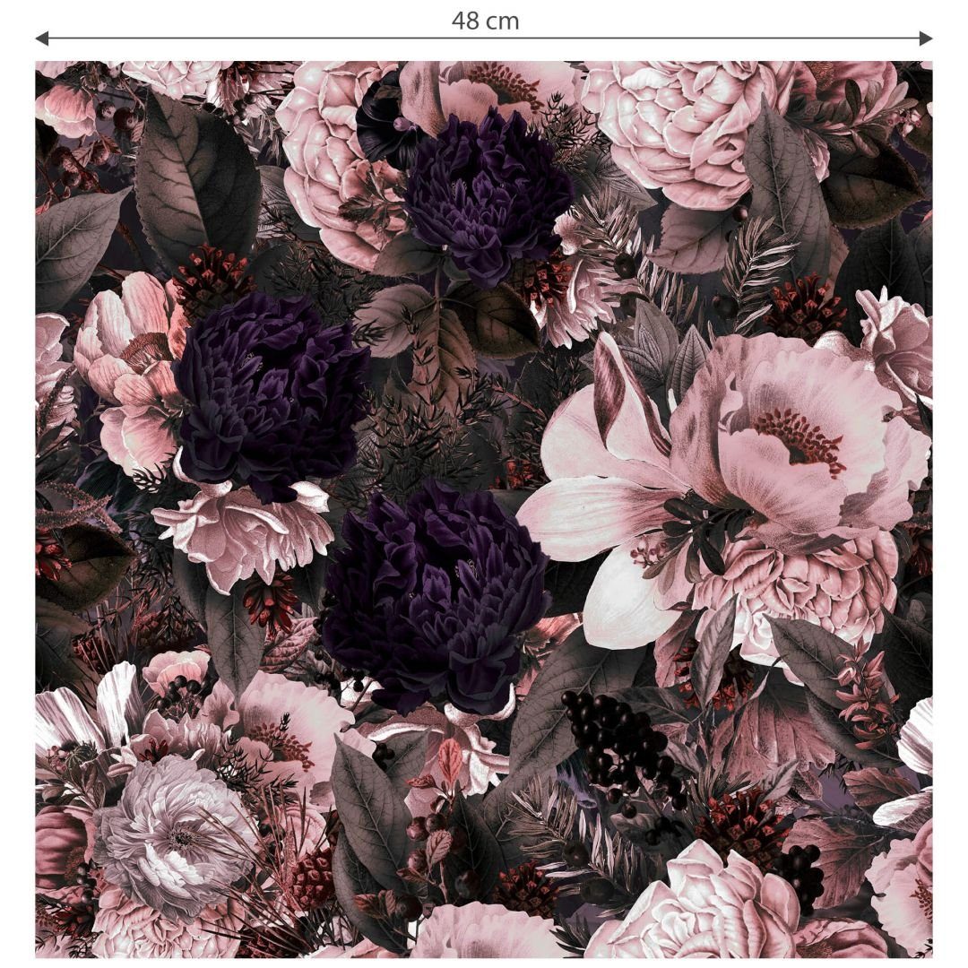 K&L Wall Art Mustertapete Vintage Blumentapete Floral Schlafzimmer Tapeten günstig online kaufen