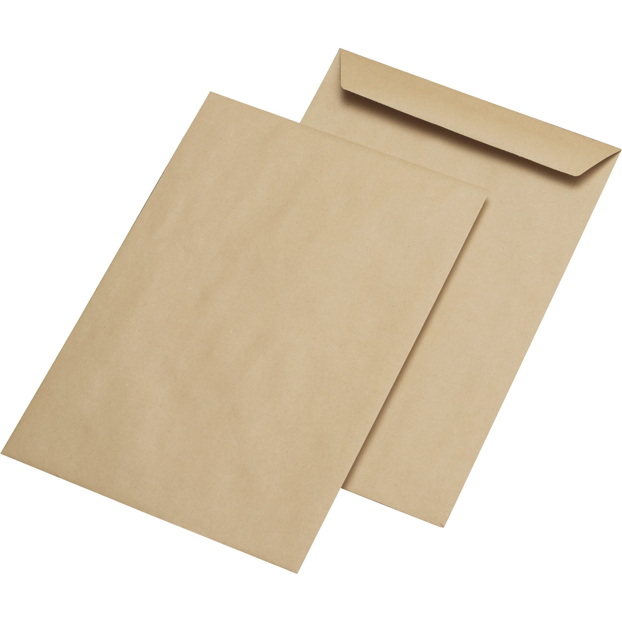 MAILMEDIA Versandtasche Versandtasche 30007551 B4 selbstklebend ohne Fenster braun 250 Stück