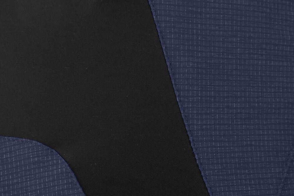 Bergson Zip-off-Hose (mit Damen Kurzgrößen, Innenhose), VINA Radhose peacoat gepolsterter Zipp-off elastisch, robust, blau