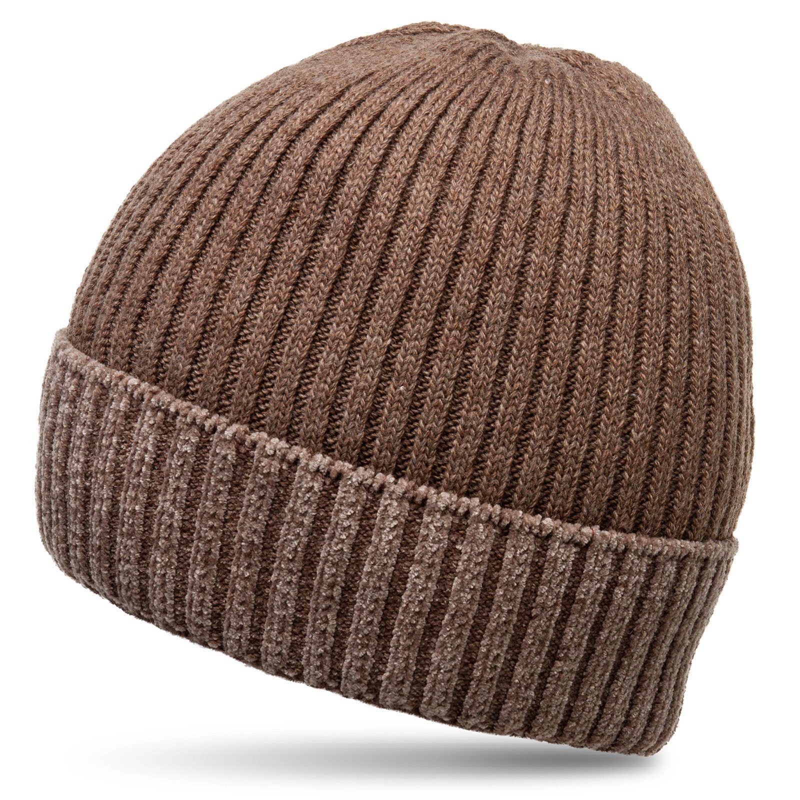 Caspar Beanie MU210 Chenille Beanie Fischermütze