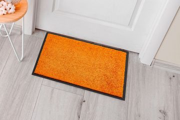 Fußmatte Fresh Step, Home affaire, rechteckig, Höhe: 7 mm, für den Eingangsbereich, Uni-Farben, rutschhemmend, robust, waschbar