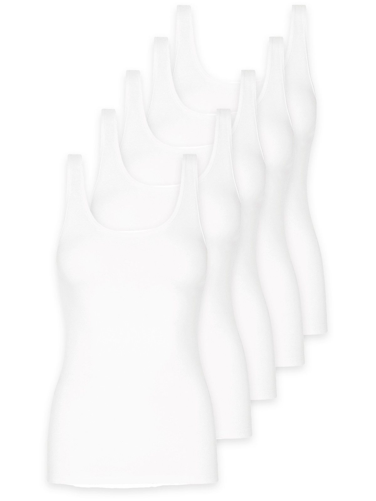 Schöller Achselhemd 5er Pack Damen Achselhemd Baumwolle (Packung, 5-St) - günstig online kaufen