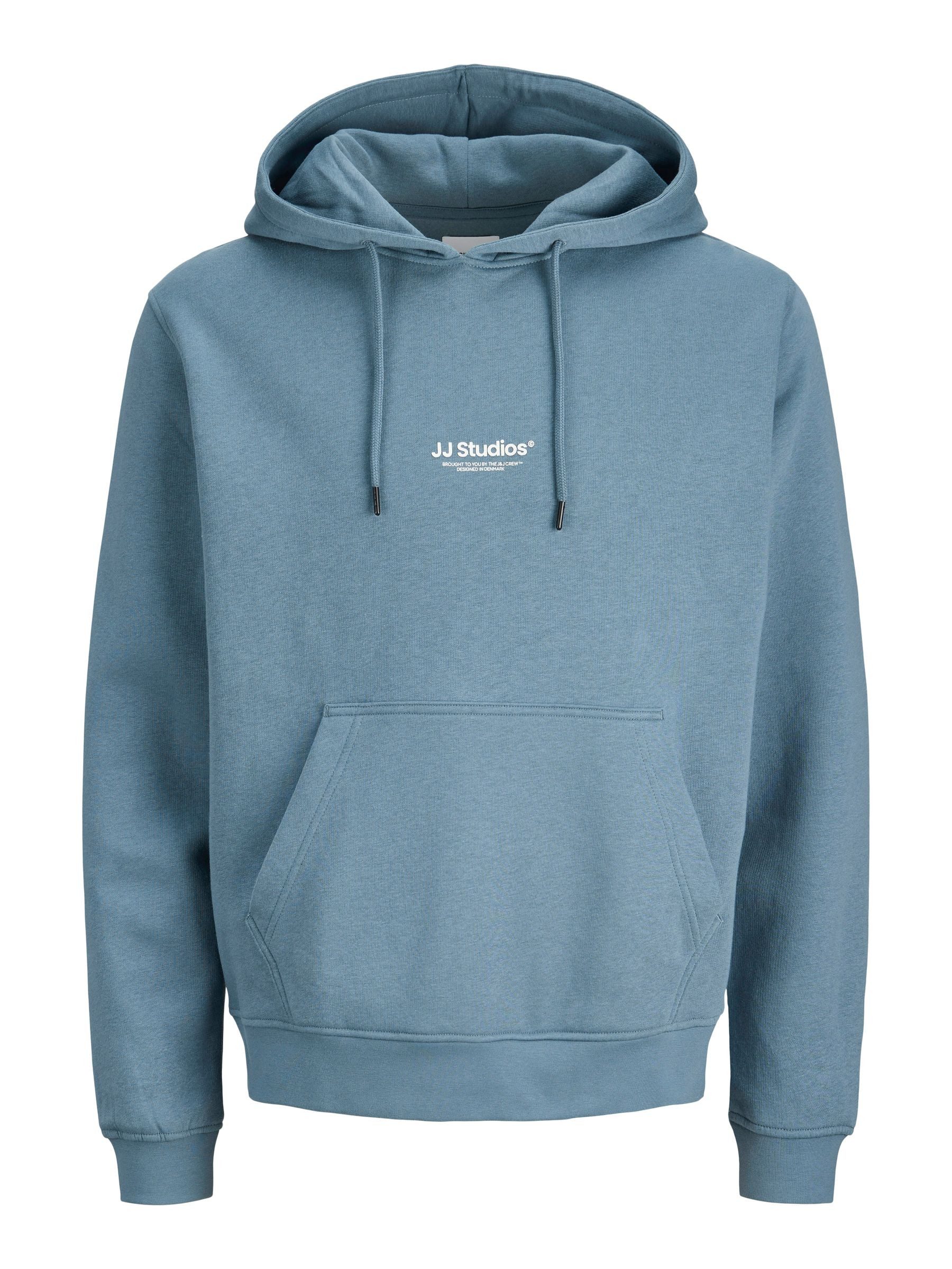 Jack & Jones Hoodie Kapuzenpullover mit Eingrifftaschen, Loose Fit (1-tlg) JJESOHO SWEAT HOOD NOOS