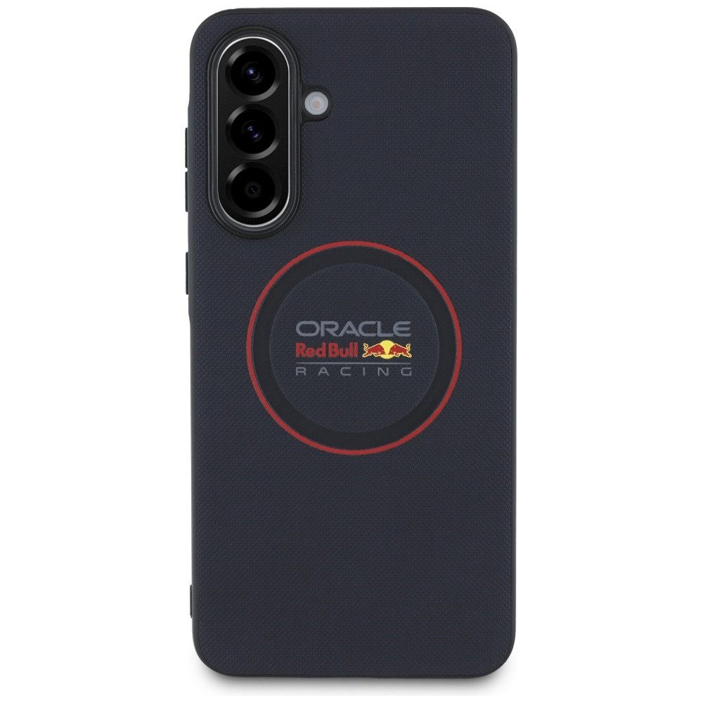Oracle Red Bull Racing Handyhülle Galaxy A56 Kunstleder dunkelblau MagSafe Logo 6,7 Zoll, Kantenschutz – Bild 2 von 5