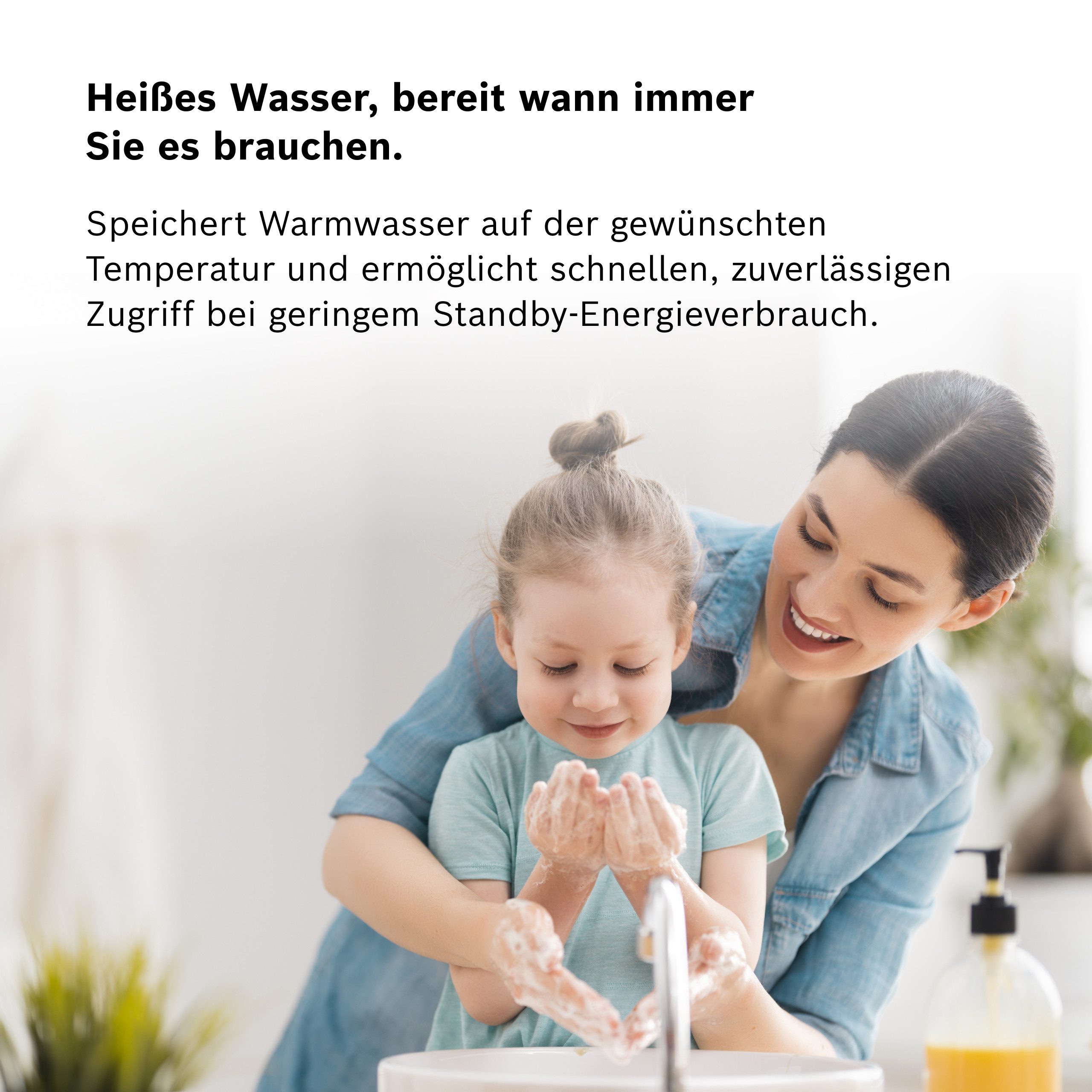 BOSCH Wandspeicher Tronic Store Advanced, mit Tropfstopp, Druckstopp und Kindersicherung