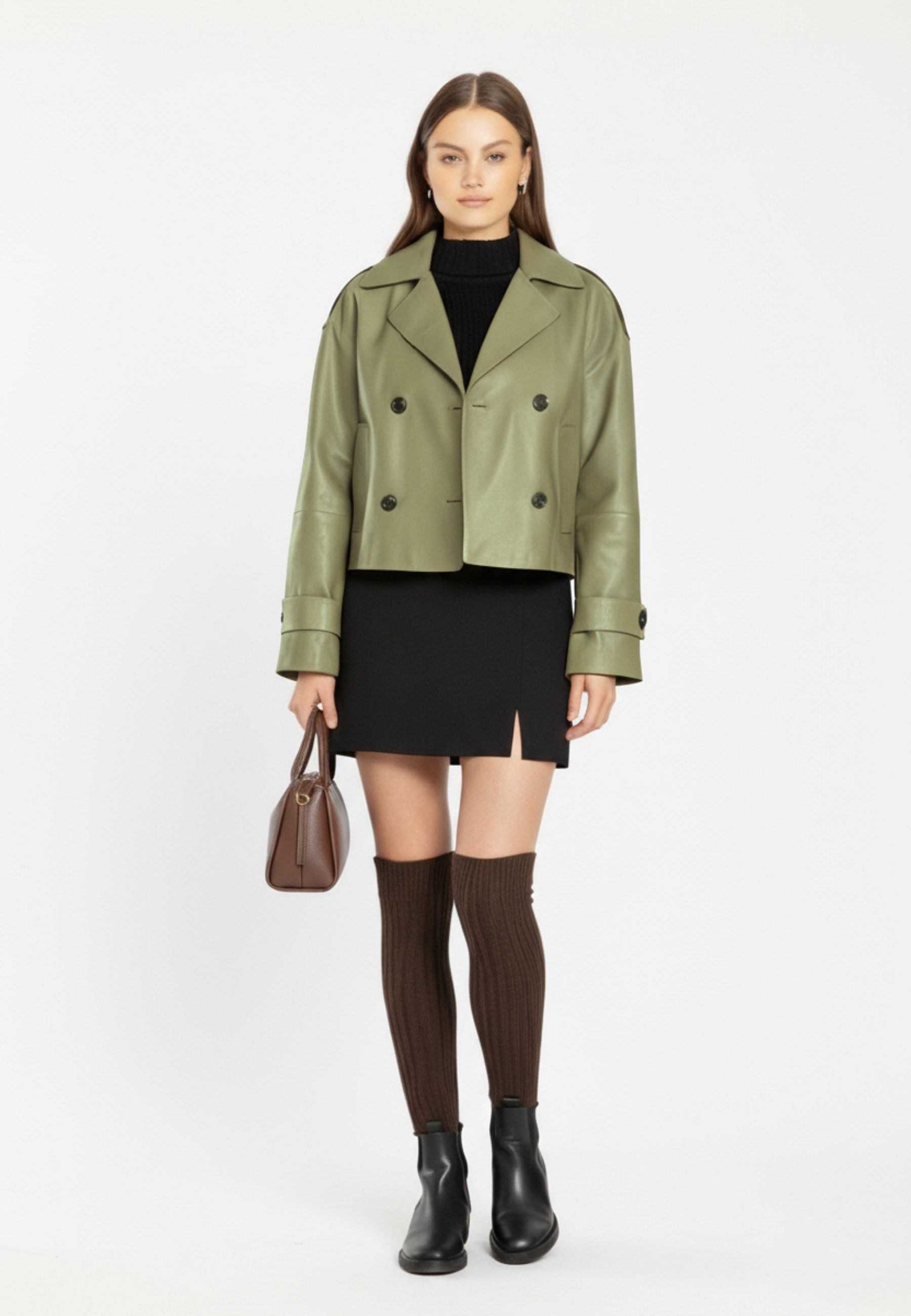 RICANO Lederjacke Yvette