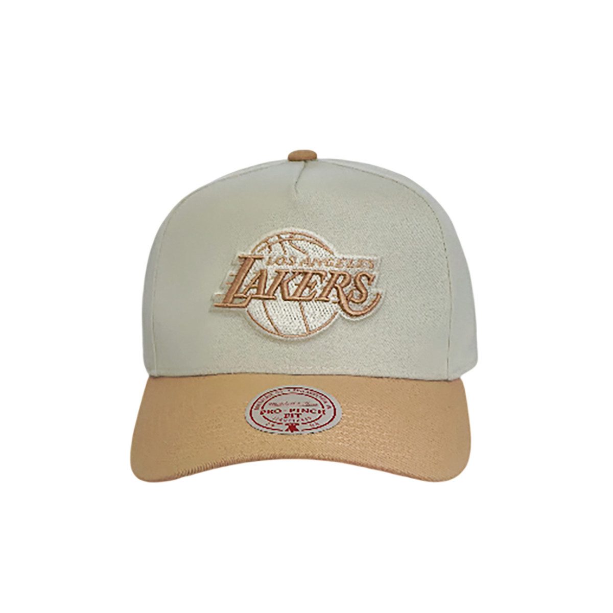 Mitchell & Ness Snapback Cap Los Angeles Lakers Dust Pro (kein Set) leicht gebogene Schirm