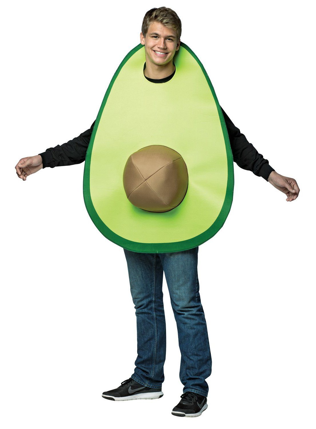 Imposta Costumes Lebensmittel-Kostüm Avocado - Obst Snack Fasching Karnevalskostüm, Das Superfood als super Kostüm