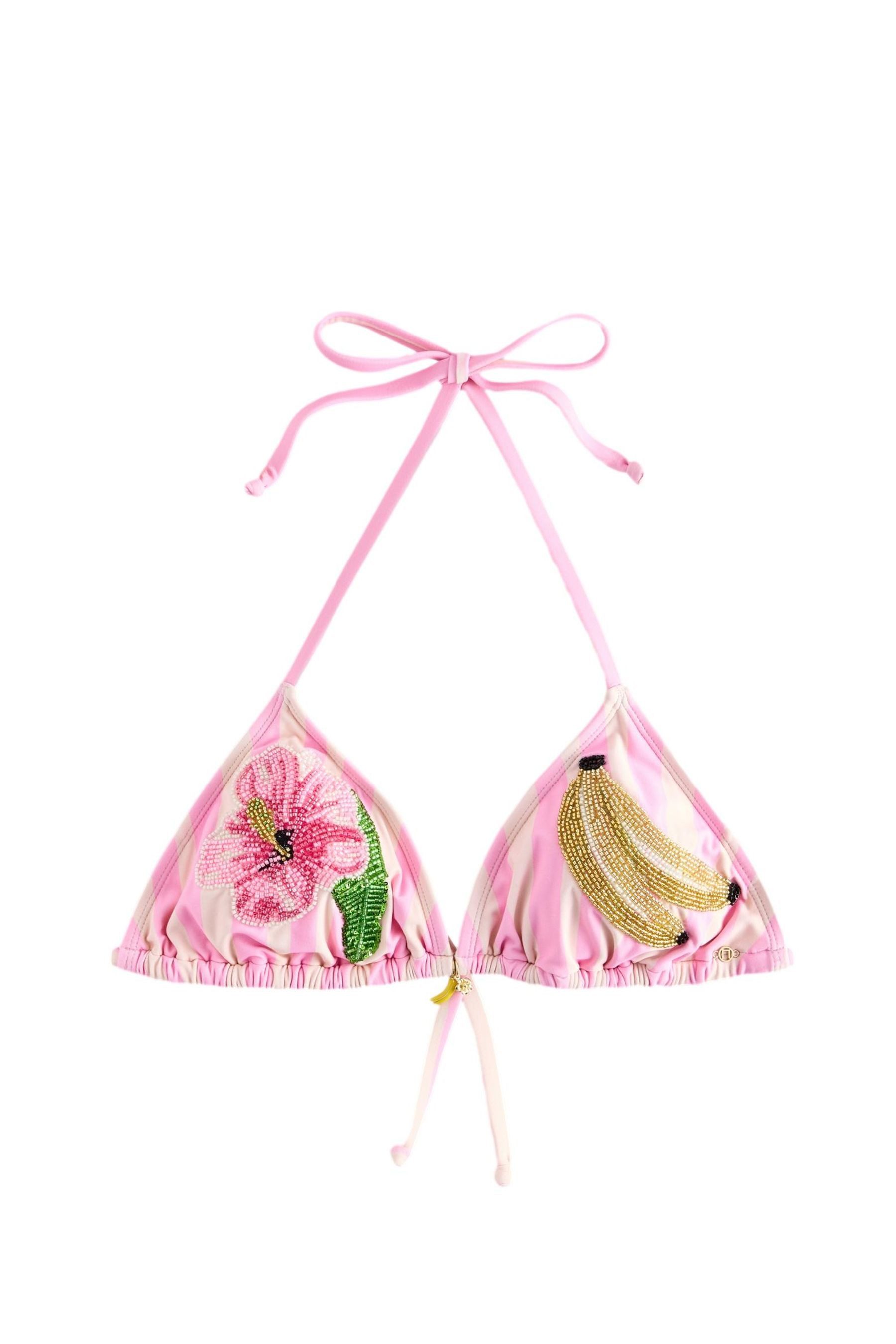 Next Triangel-Bikini-Top Triangel-Bikinioberteil mit Verzierung (1-St)