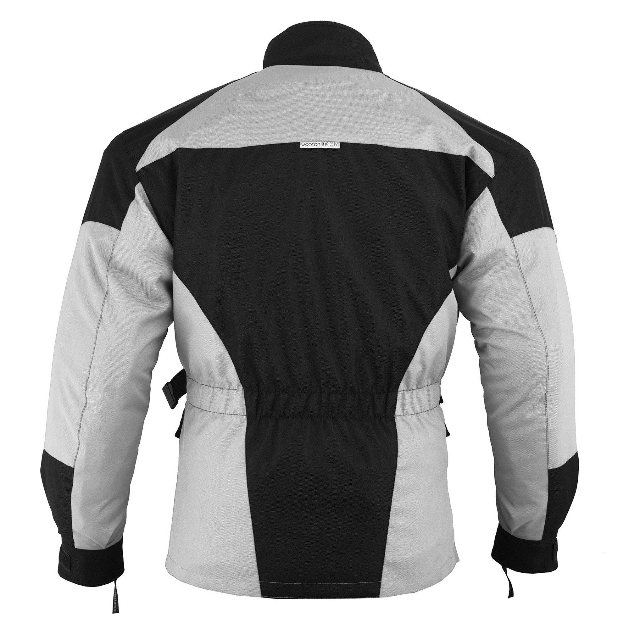 German Wear Motorradjacke GW302J (Spar-Set, mit 4CE-Protektoren) Winddichte Biker Jacke aus 4 Schichten - 8 Taschen Protektorenjacke