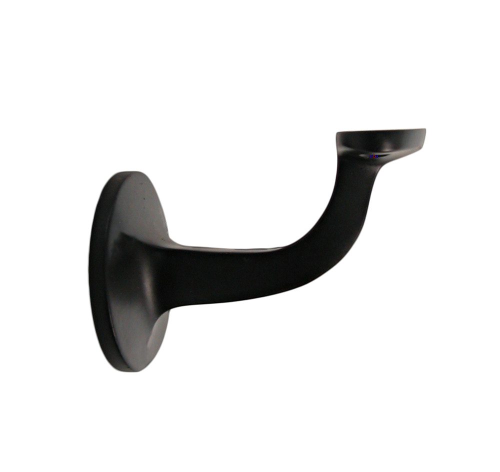 Thumbnail - Brüstungsgeländer Handlaufhalter HLH 4530 Schwarz gerade Auflage Handlaufträger Stütze, 0 cm Länge, 0 cm Höhe, 1-tlg., g...