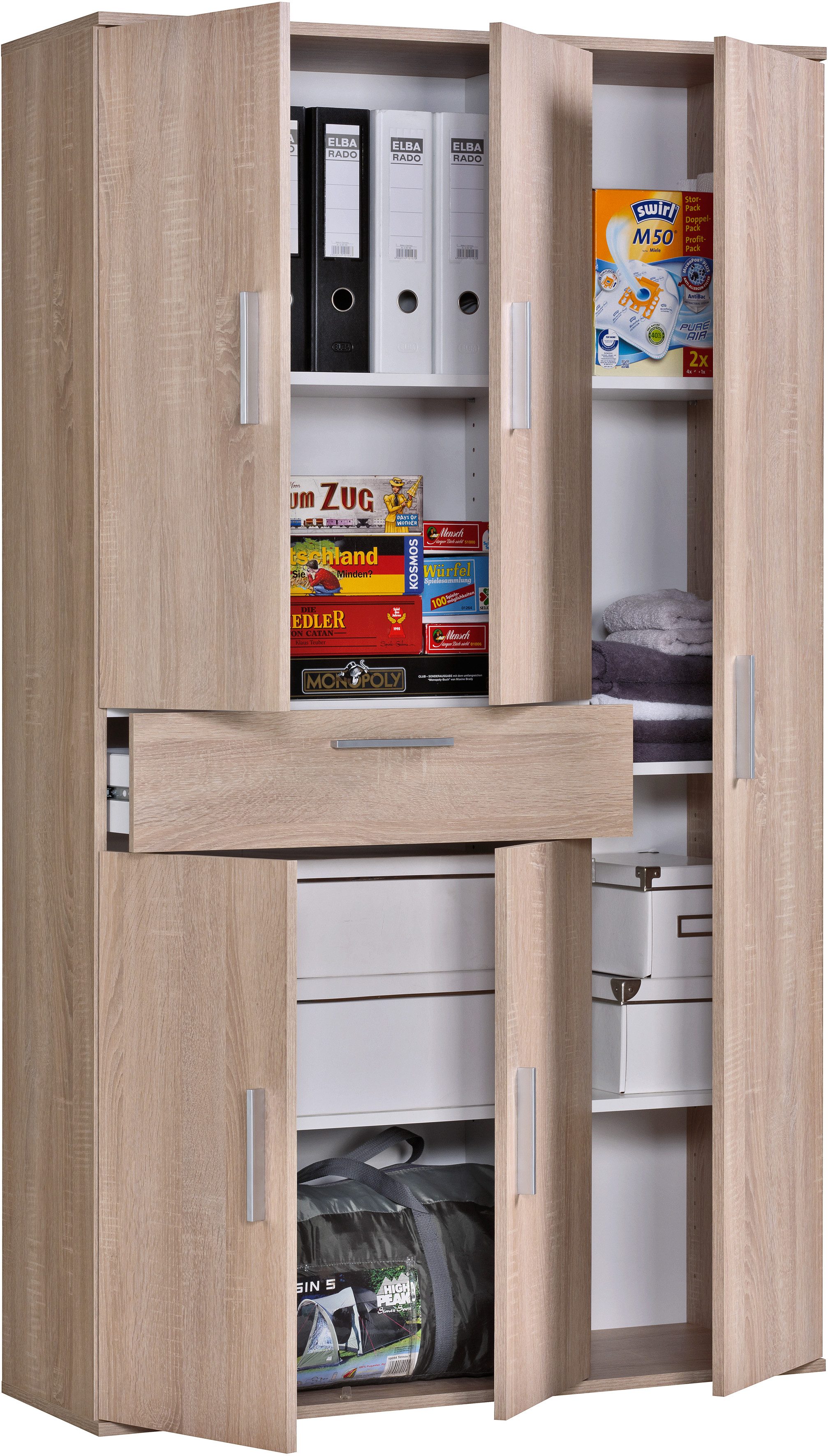 Procontour Mehrzweckschrank Clara (OTTOs Choice) Höhe 167cm, mit variabel verstellbaren Einlegeböden