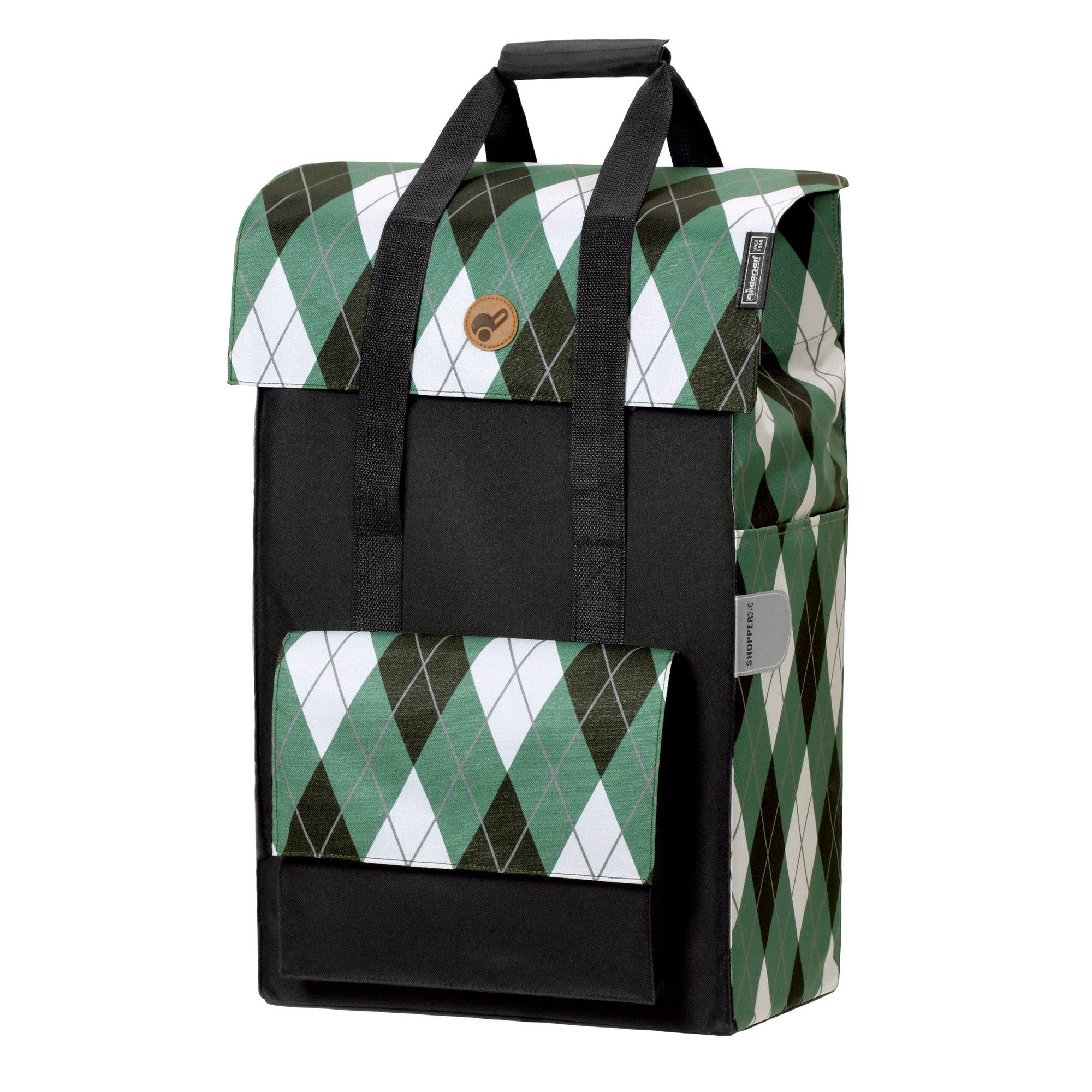 Andersen Einkaufstrolley Tasche Ine grün, wasserabweisend günstig online kaufen