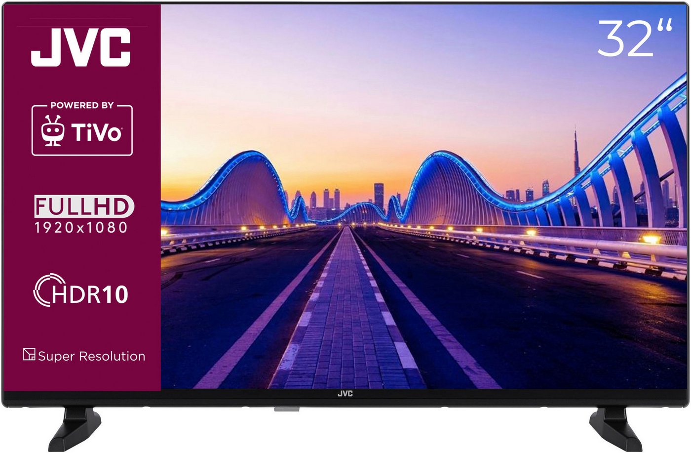 JVC LT-32VF5356 LED-Fernseher (80 cm/32 Zoll, Full HD, Smart-TV) schwarz ! RABATT: 19.91% JVC LT-32VF5356 LED-Fernseher (80 cm/32 Zoll, Full HD, Smart-TV) schwarz ! RABATT: 19.91%