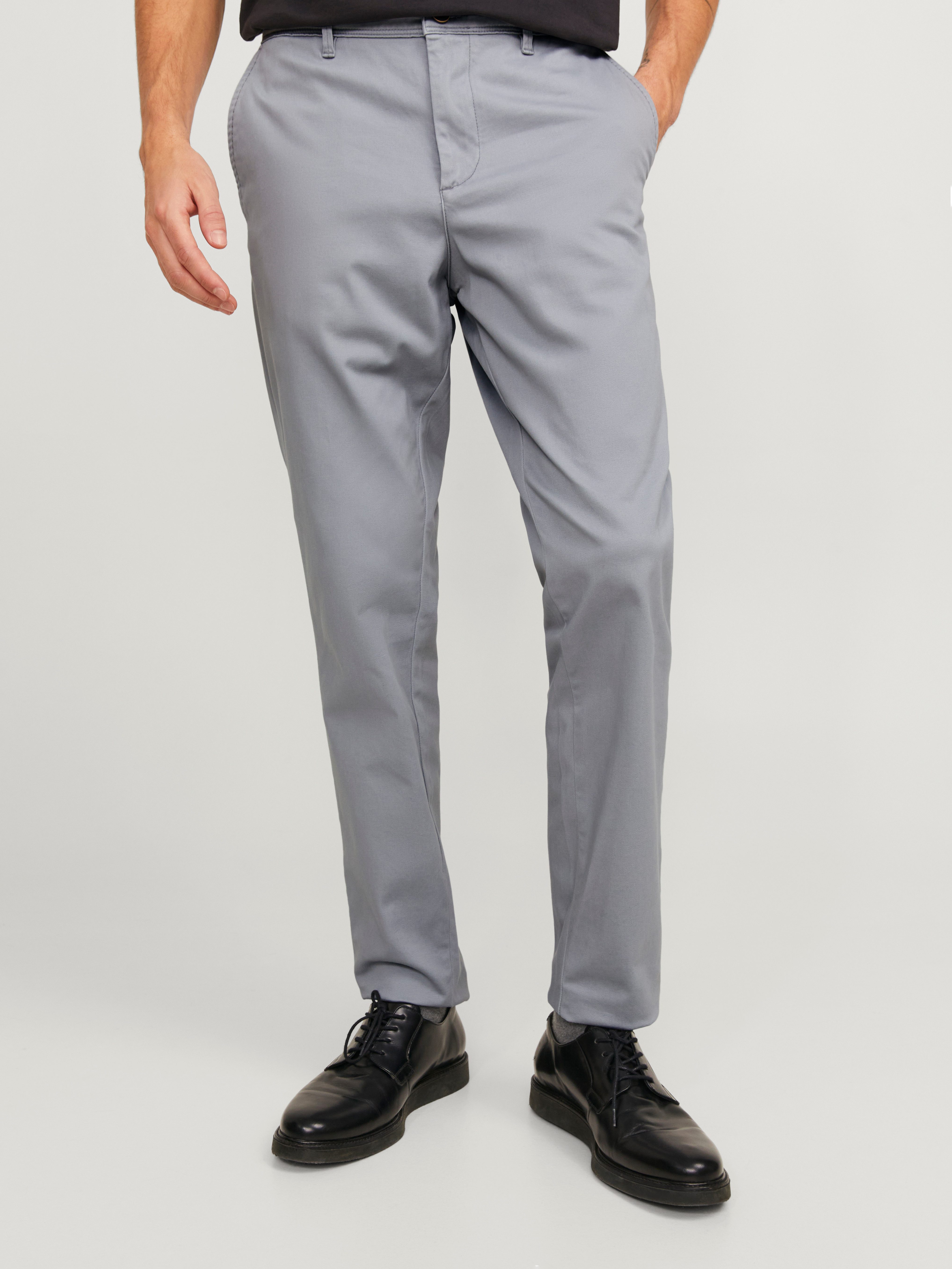 Jack & Jones Chinos JPSTMARCO mit Stretchkomfort und schmalem Bein mit Reißverschluss. Reduzierter Preis € 29,99. Unverbindliche Preisempfehlung € 39,99