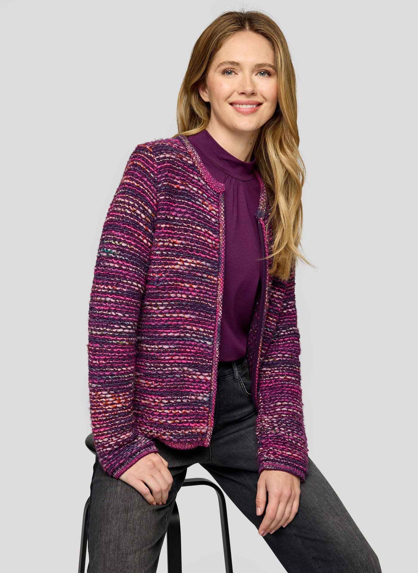 Rabe Strickjacke