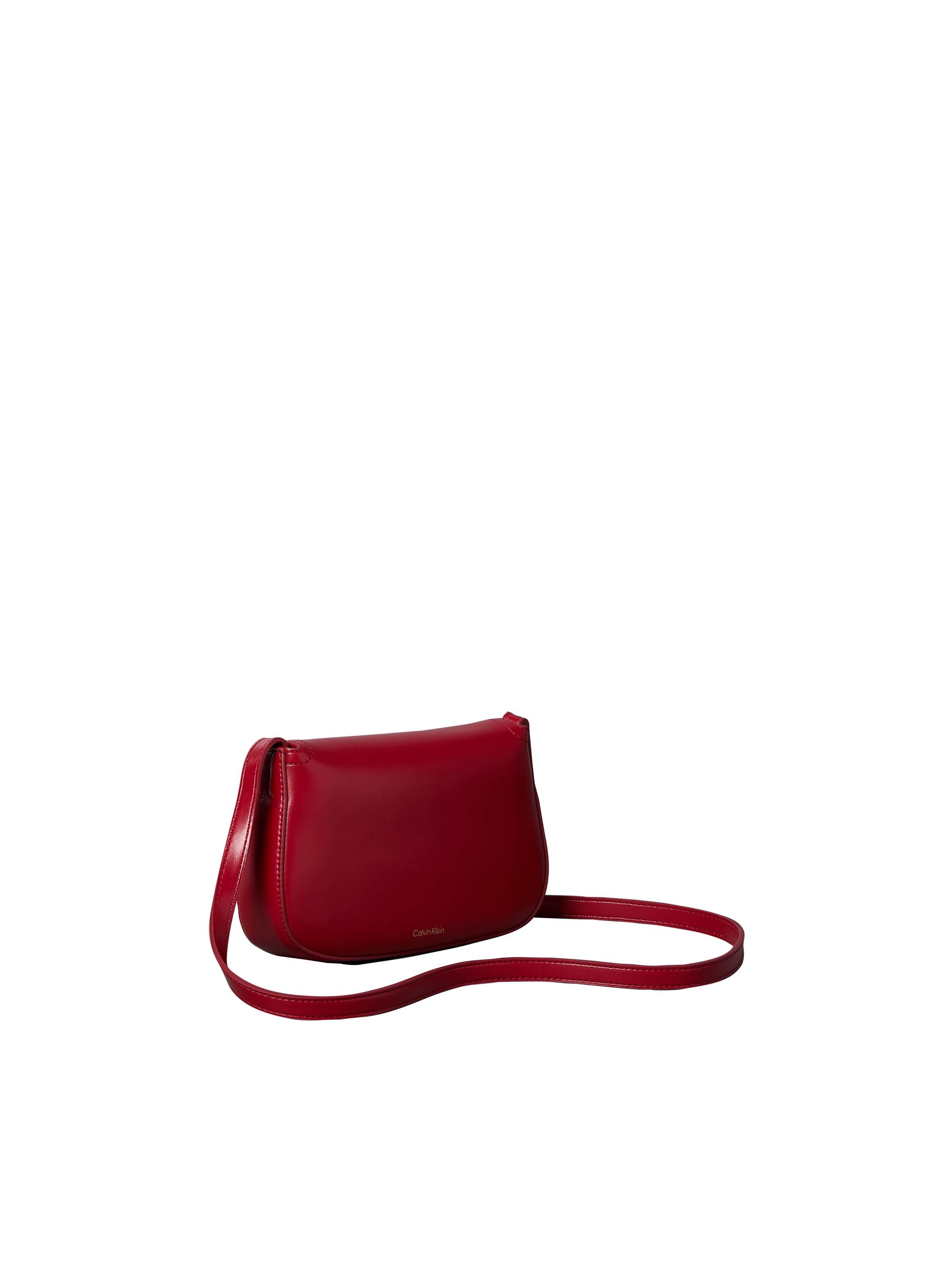Calvin Klein Umhängetasche CK FLAP CAMERA BAG, Damen Schultertasche, Abendtasche mit CK-Logo