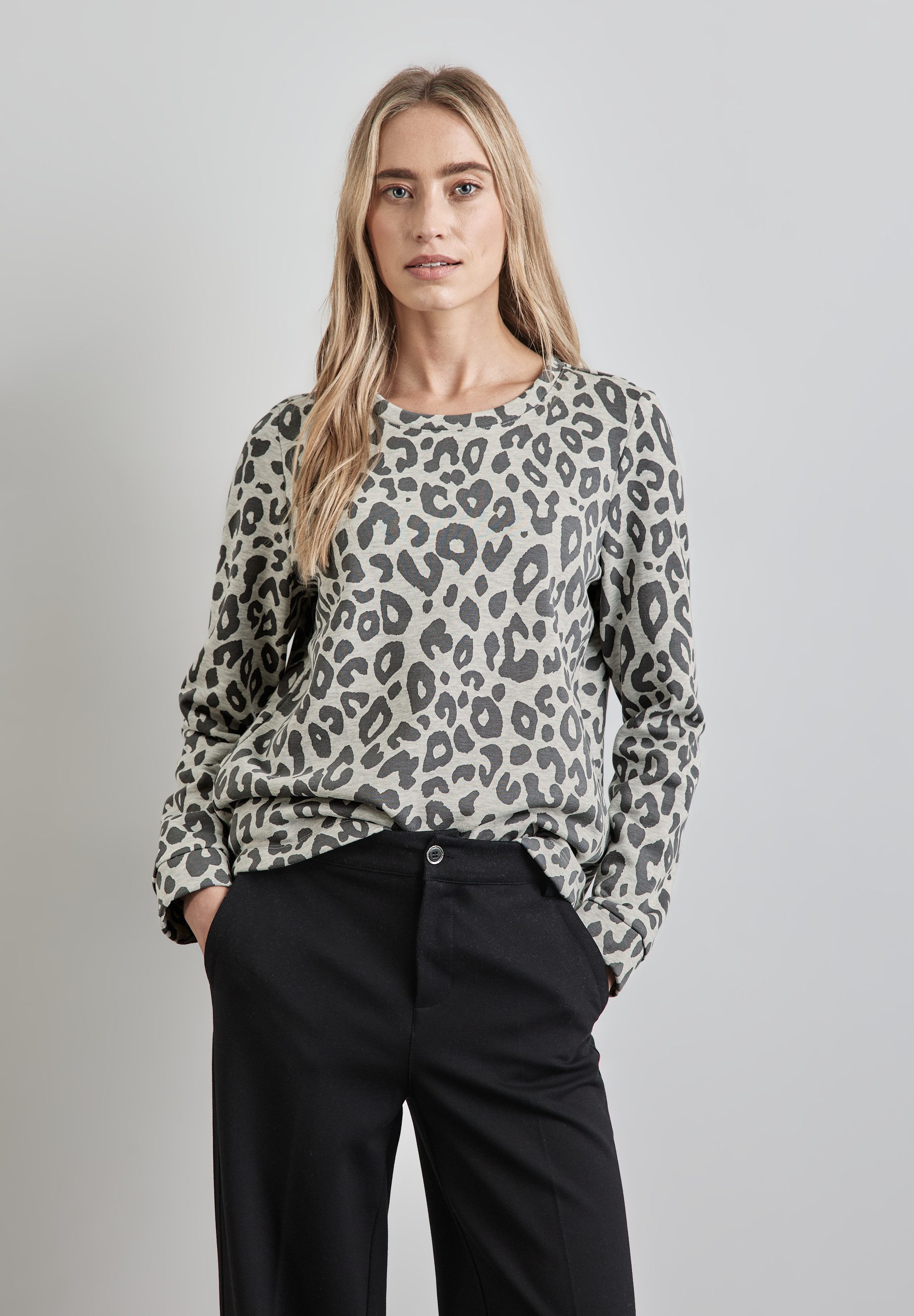 STREET ONE Sweatshirt im soften Baumwoll-Mix