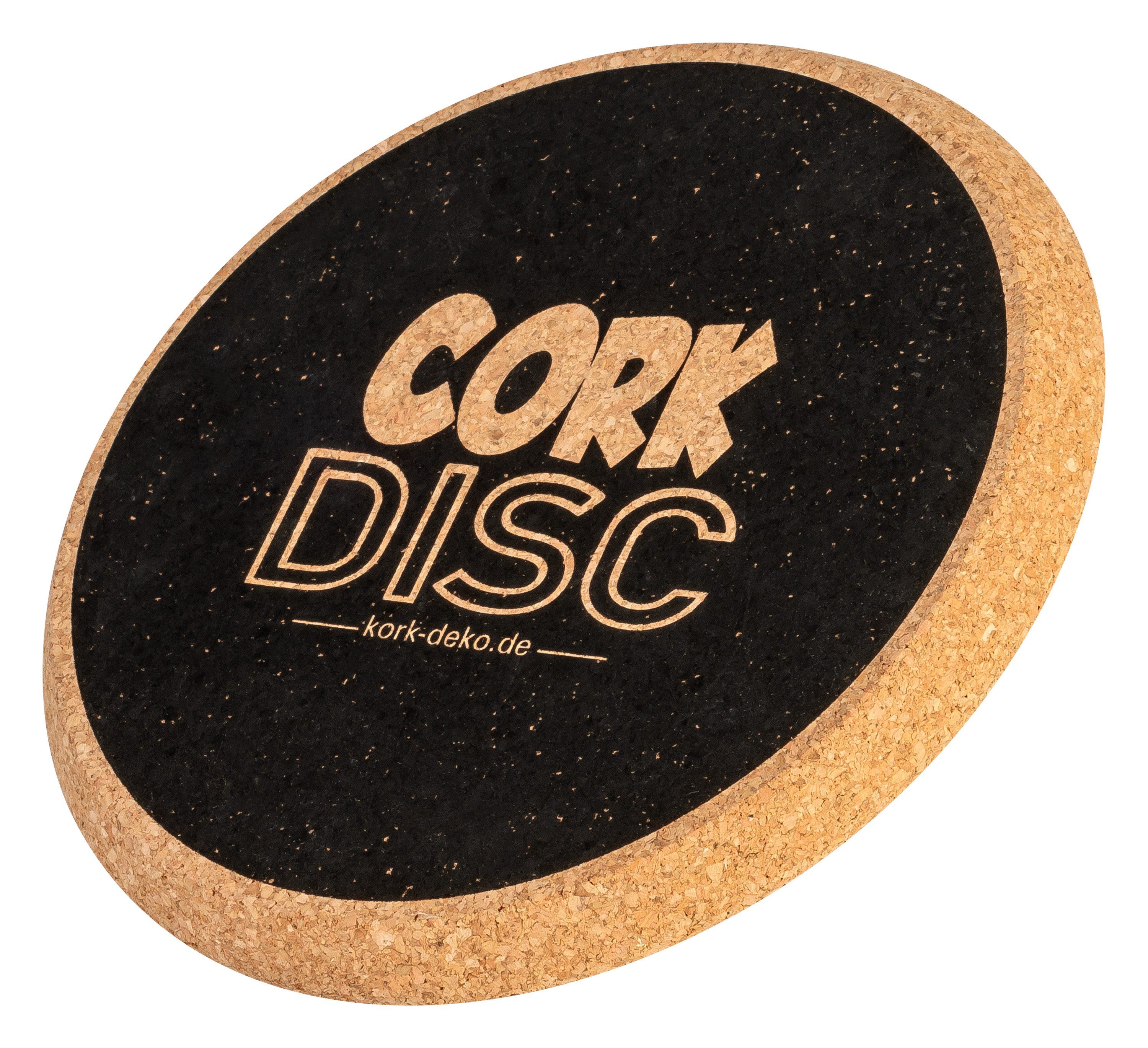 Kork-Deko.de Wurfscheibe Cork-Disk (Wurfspielzeug) als nachhaltige Alternative
