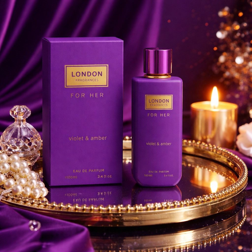 LONDON FRAGRANCES Eau de Parfum London Fragrances For Her Damenduft EDP 100 ml, 1-tlg., Hergestellt in UK Damenduft, Elegant