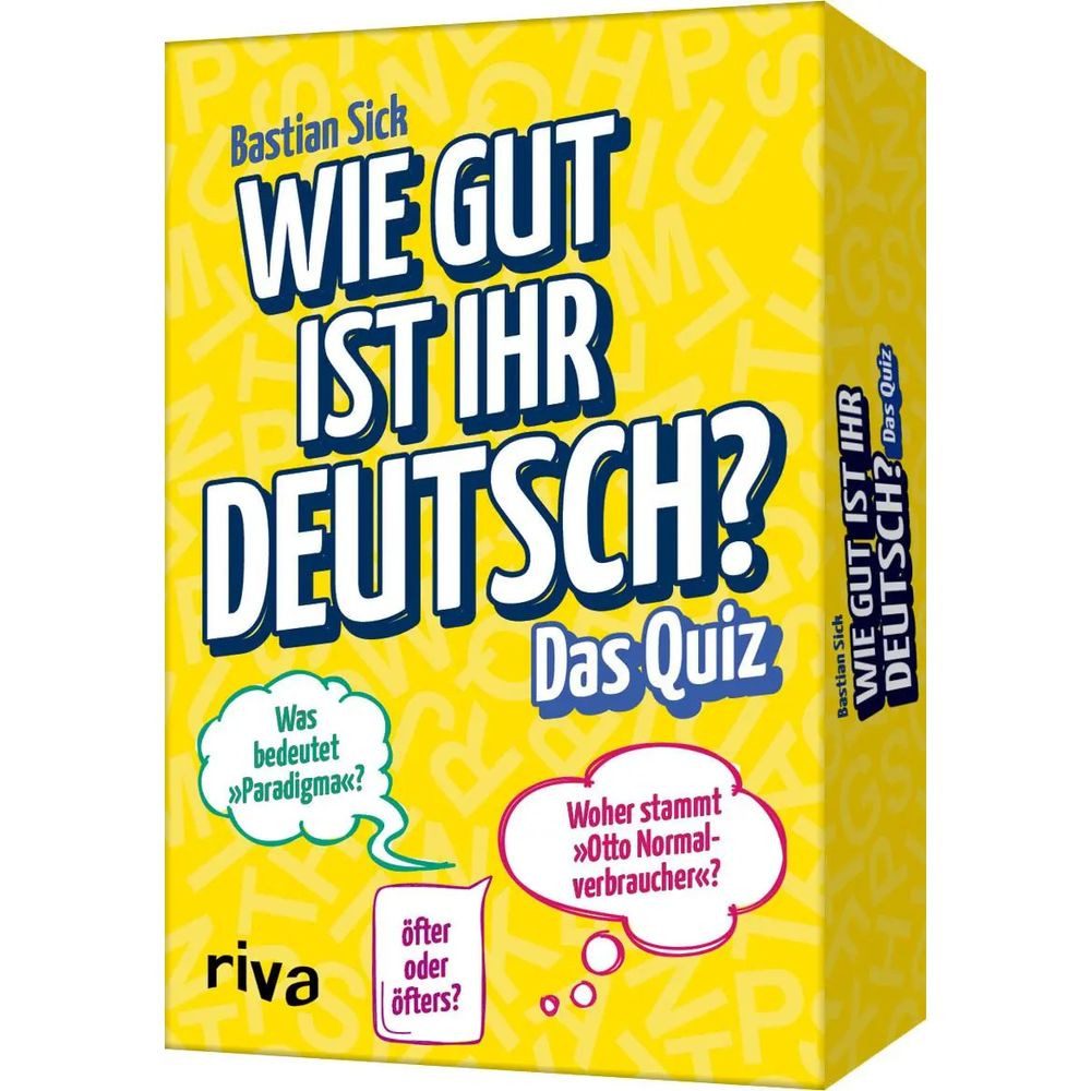 Spiel Wie gut ist Ihr Deutsch? - Das Quiz