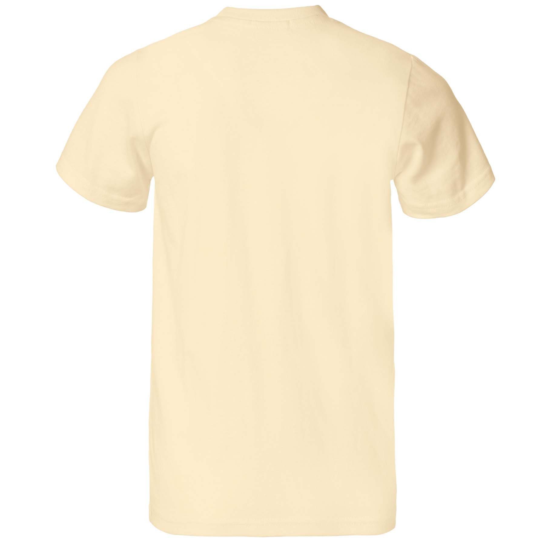 T-Shirt Rundhals beige Männer dressforfun T-Shirt