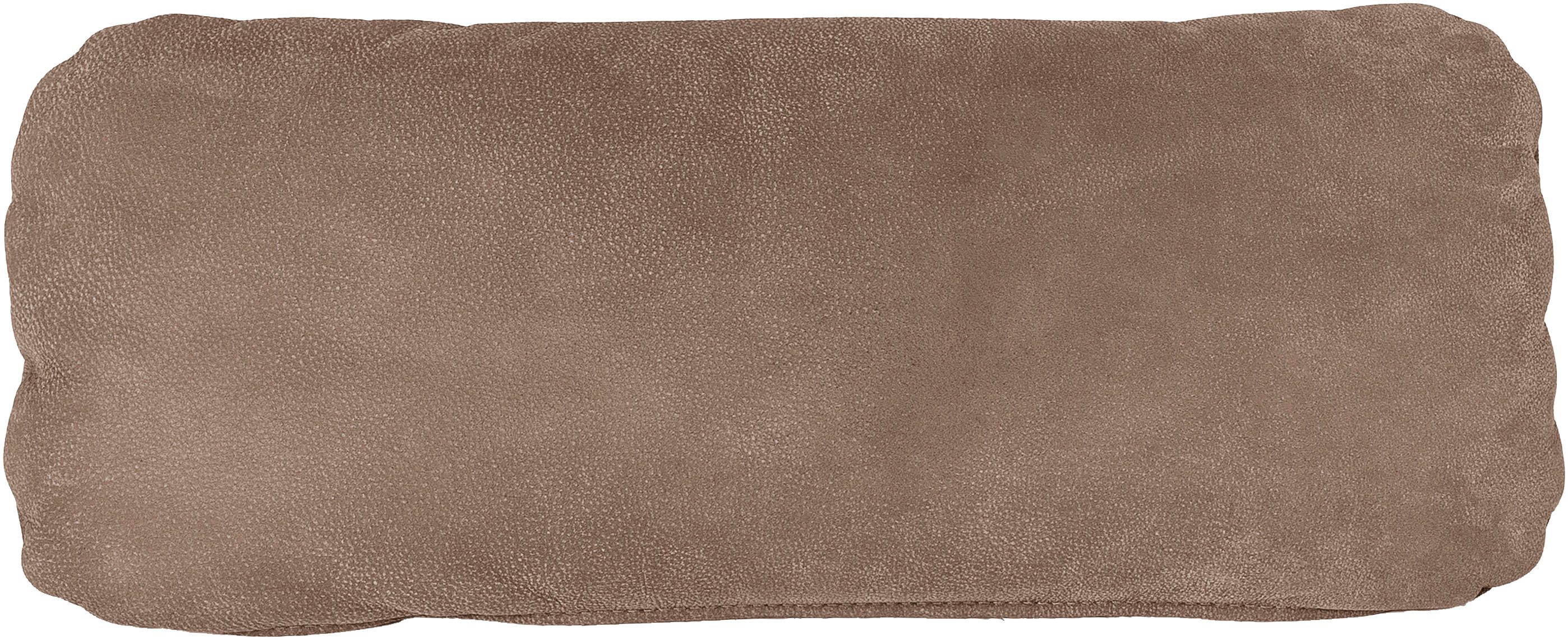 Die PlanBar Dekokissen PN-EM18063 Nierenkissen bestehend aus 1 Stk., hochwertiges Nubuk-Anilin-Leder