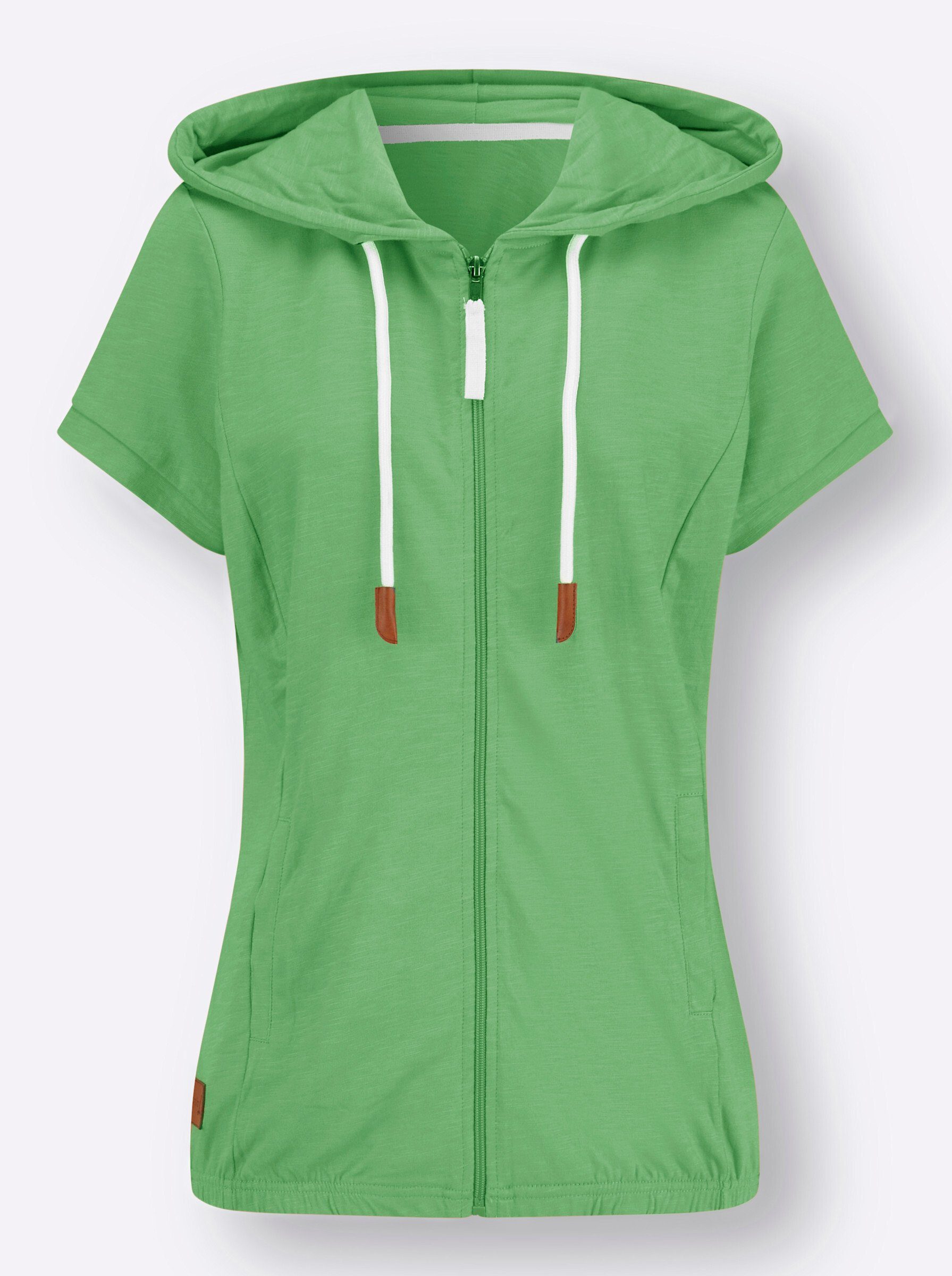 Witt Shirtjacke Sweatjacke Kurzarm